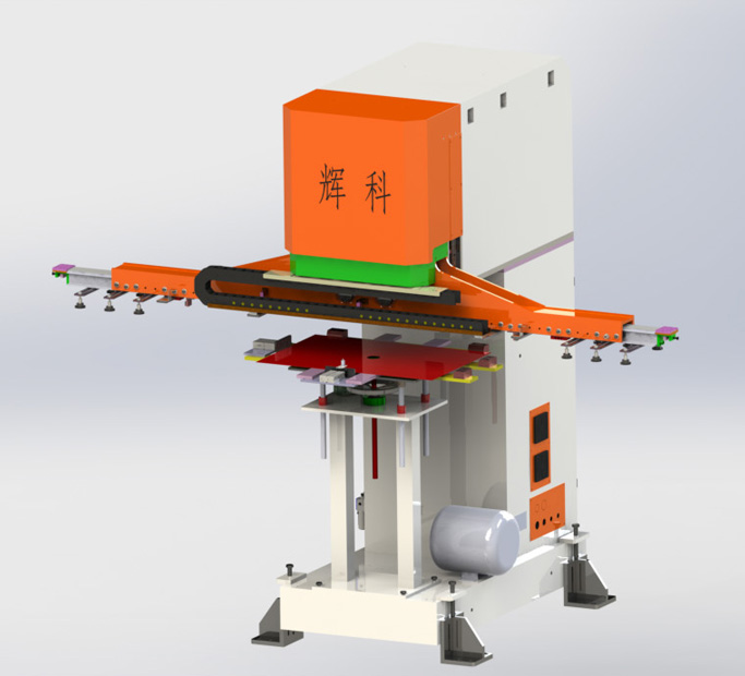 沖壓機械手組成和信號傳遞的流程